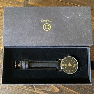 Womens all black Watch